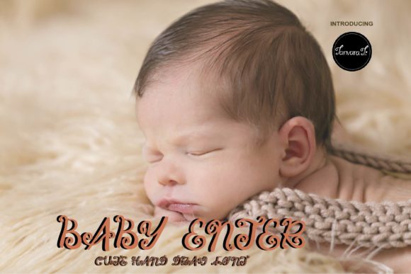 Baby Enter: A Playful Handwritten Font for Editorial Design