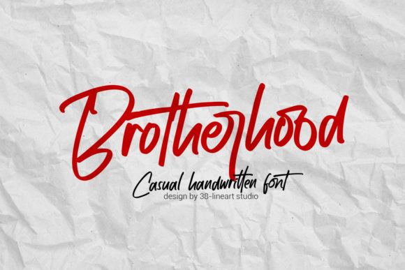 Brotherhood Font: A Bold Script for Campaigns