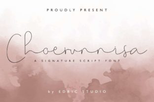 Choerunnisa: A Sweet Script Font for Modern Brands