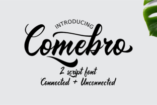 Comebro: The Script Font That Stops the Scroll