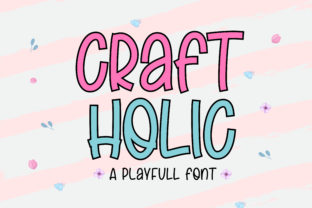 Craft Holic: A Script Font That Elevates Your Brand