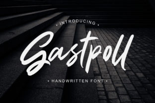 Gastpoll: A Playful Handwritten Font for Editorial Design