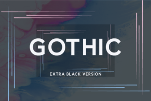 Gothic Extra Black: The Ultimate Typeface for Bold Marketing