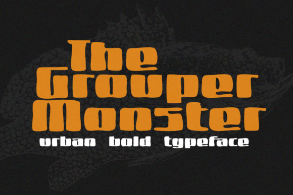 Grouper Monster: A Bold Script Typeface for Editors