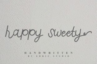 Happy Sweety: A Charming Script Font for Campaigns