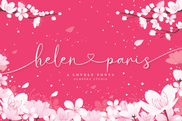 Helen Paris: A Romantic Script Font for Elegant Branding