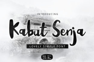 Kabut Senja: A Casual Script Font for Web Design