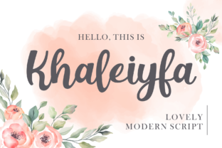 Khaleiyfa: A Premium Script Font for Modern Web Design
