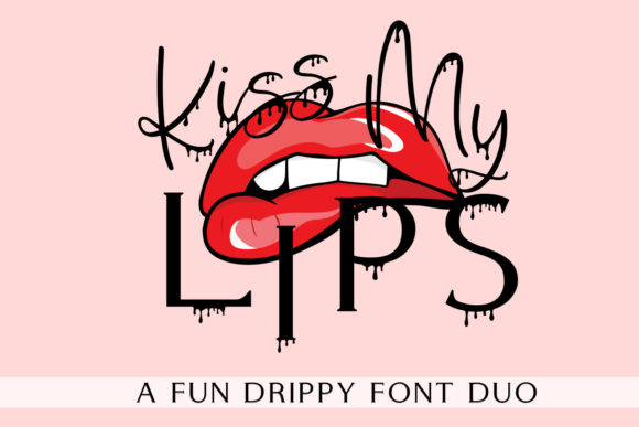 Kiss My Lips: A Modern Font for Bold Campaigns