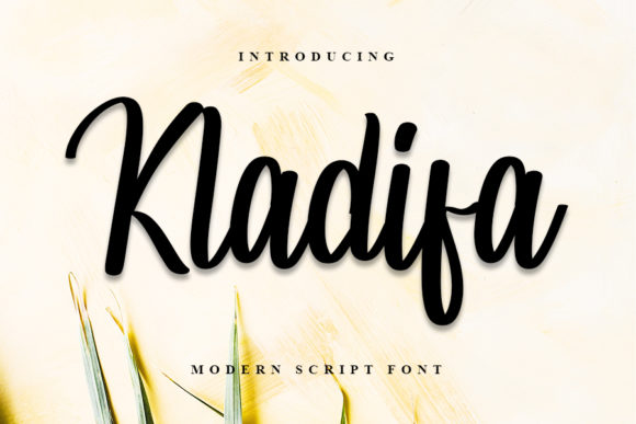Kladifa: A Playful Script Font for Your Brand