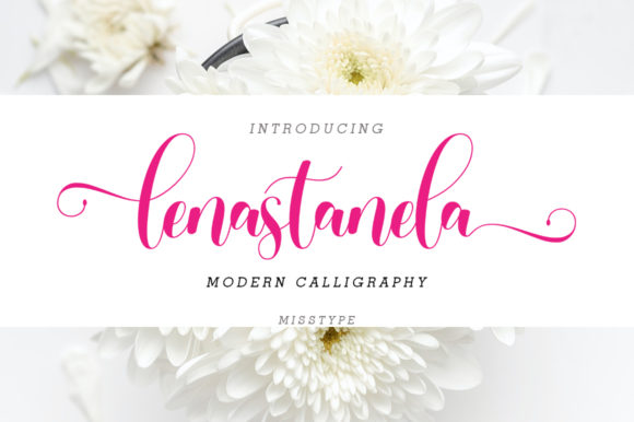 Lenastanela: A Script Font for Scroll-Stopping Brand Visuals