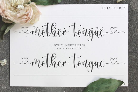 Mother Tongue: A Handwritten Font for Clear Campaigns