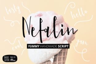 Nefalin Yummy Font Review for Web Designers