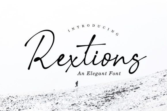 Rextions: The Script Font That Elevates Campaigns