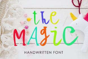The Magic Handwritten Font for Makers