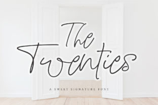 The Twenties Font: Elevate Your Campaign Visuals
